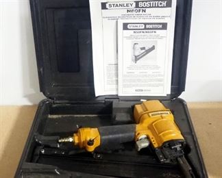 Stanley Bostitch Finish Nailer Model N60FN-2, With Instructions, In Hard Case
