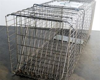 One Stop Gardens Collapsible Large Animal Trap, 12" High x 37" Long x 12" Wide