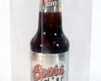 Sterling Marlin 1:24 Diecast #40 Coors Light Dodge In Case, #4 Kodak 1997 Chevy In Box And 1:64 #40 Stock Car In Coors Light Bottle