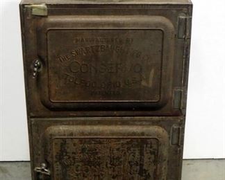 Swartzbaugh Mfg Co "Conservo" Cooker Canner Steamer, Patented 1907