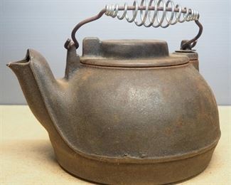 Wagner Ware Cast Iron Tea Kettle
