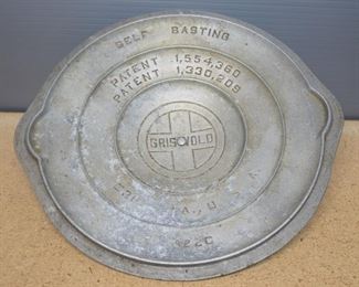 Griswold Self Basting Aluminum Lid A22C