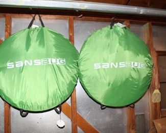 Sansbug-bug resistent pop-up tents