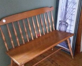 maple bench