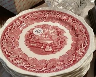 Transferware $40 10 pieces