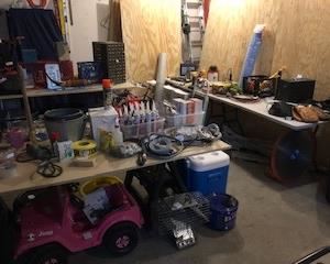 Step stools, ammo boxes