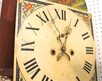   ANTIQUE Tall Case Burl Walnut Grandfather Clock

Auction Estimate $800-$1500 – Located Inside 