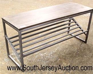  Industrial Style Wood and Metal Shoe Rack Bench

Auction Estimate $50-$100 – Located Inside 