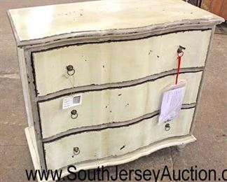  3 Drawer Distressed Serpentine Front Chest

Auction Estimate $100-$300 – Located Inside 