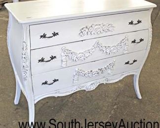  Distressed French Style 3 Drawer Lincoln Drape Carved Low Chest

Auction Estimate $200-$400 – Located Inside 