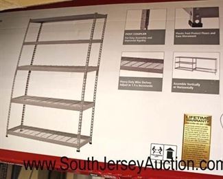  5000 Pound Shelf in Box – missing some parts

Auction Estimate $100-$300 – Located Inside 