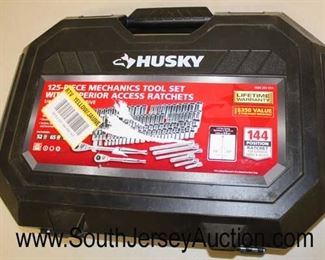  “Husky” 125 Piece Mechanics Tool Set with 144 Position Superior Access Ratchets – Not Complete

Auction Estimate $25-$100 – Located Inside 