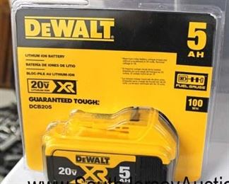  “DeWalt” 20 Volt 5 AH Lithium Battery 100 WH

Auction Estimate $50-$100 – Located Inside 
