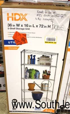  HDX 36”x72” 5 Shelf Storage Unit

Auction Estimate $50-$100 – Located Inside 