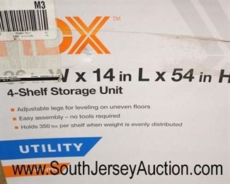  HDX 36”x54” 4 Shelf Storage Unit

Auction Estimate $50-$100 – Located Inside 