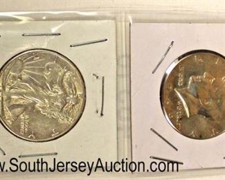  Silver Kennedy Half Dollar and Liberty Half Dollar

Auction Estimate $10-$20 – Located Glassware 