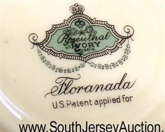  Box Lot of “Rosenthal Ivory Bavaria Floranada U.S. Patent” Porcelain Cups and Saucers

Auction Estimate $50-$100 – Located Glassware 