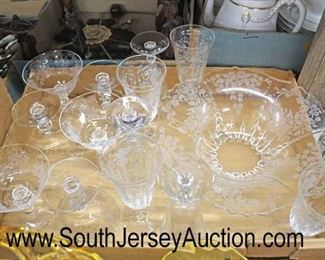  Box Lot of “Fostoria” Stems, Fruit Bowl, Candle Holders, and more

Auction Estimate $30-$80 – Located Glassware

  