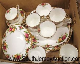  Box Lot of “Royal Albert Bone China Old Country Roses” Partial Dinnerware

Auction Estimate $50-$100 – Located Glassware 