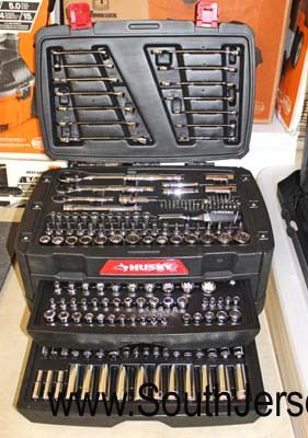  “Husky” 230 Piece ¼”, 3/8”, ½” Socket Set with Shallow Sockets and ¼’ & 3/8” Deep Sockets

Auction Estimate $50-$100 – Located Inside 