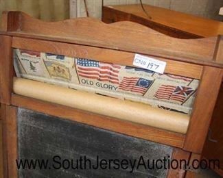  VINTAGE Chalk Board with Scroll of Flags, Birds, and more

Auction Estimate $50-$100 – Located Dock

  