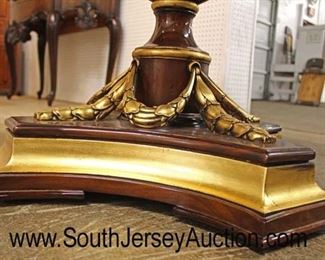  BEAUTIFUL Mahogany Inlaid and Banded Decorative Single Pedestal Parlor Table

Auction Estimate $200-$400 – Located Inside 