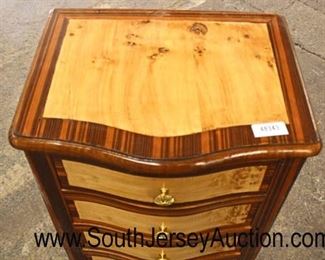  French Style Inlaid and Banded 2 Tone Mahogany 7 Drawer Lingerie Chest

Auction Estimate $100-$300 – Located Inside 