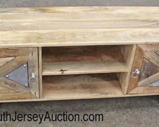  Country Farm Style Media Cabinet with “X” Metal and Wood Doors

Auction Estimate $200-$400 – Located Inside 