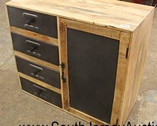  Industrial Style One Door 4 Drawer Metal and Wood Cabinet

Auction Estimate $100-$300 – Located Inside 