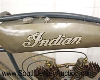  Decorator “Indian” Style Motorcycle

Auction Estimate $300-$600 – Located Inside 