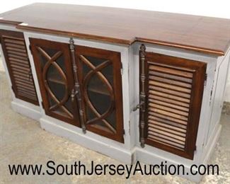  Country Farm Style Painted Grey and Natural Mahogany 4 Door Buffet

Auction Estimate $200-$400 – Located Inside 