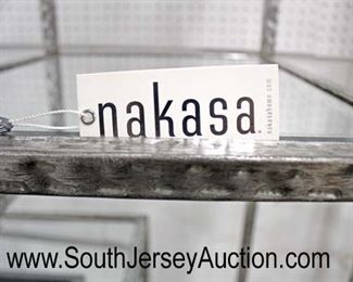  NEW PAIR of COOL “Nakasa Furniture” Modern Design Hammered Aluminum and Mirrored Shelves Open Book Shelves

Auction Estimate $200-$400 – Located Inside 
