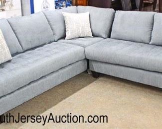  NEW Contemporary Upholstered 2 Piece Sectional Sofa with Decorator Pillows

Auction Estimate $400-$800 – Located Inside 
