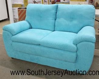  NEW Teal Blue Upholstered Velour Loveseat

Auction Estimate $200-$400 – Located Inside 