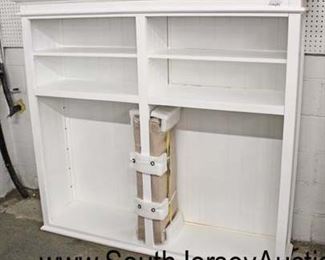  Brand NEW Unused White Paint Open Front Bookcase with Shelves still in the Packaging

Auction Estimate $100-$300 – Located Inside 