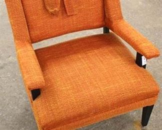  Mid Century Modern Orange Upholstered Arm Chairs with Arm Covers

Auction Estimate $100-$300 each – Located Inside 