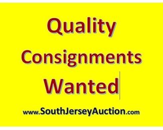 Quality Consignments Wanted