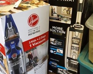 Hoover and Shark Vacuums