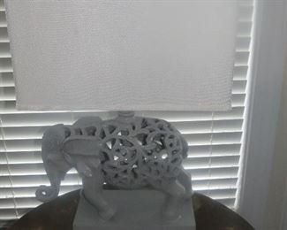 2 OF THESE GREAT ELEPHANT LAMPS.