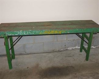 ANTIQUE EUROPEAN WEDDING TABLE.