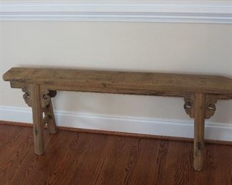 2 OF THESE ASIAN BENCHES.