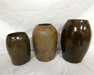 8-11IN CATAWBA VALLEY STORAGE JARS 