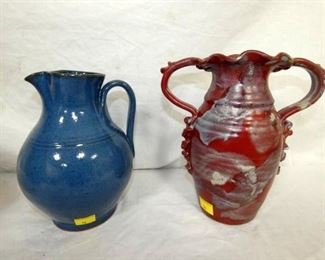 11IN VERNON OWENS POTTERY AND OTHER 