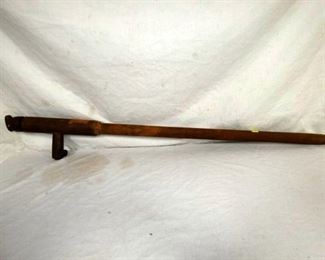 49IN WODD BARREL PUMP 