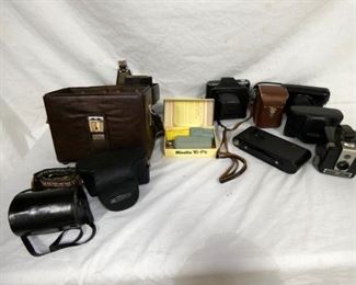 YASKHIKA, MINOLTA, KONICA CAMERAS 