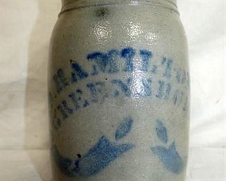 1/2GA. HAMILTON & CO. W/ BLUE COBALT 