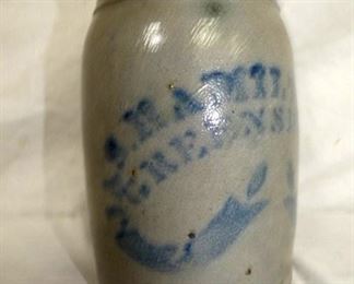 VIEW 2 CLOSEUP GREENSBORO PA BLUE DECORATED 