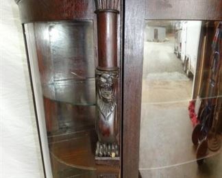 VIEW 2 ORIG. FINISH W/ LION HEADS 