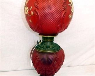 GONE W/ WIND PARLOR LAMP 