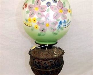 VIEW 2 CLOSEUP W/ HAND DECORATED FLOWERS 